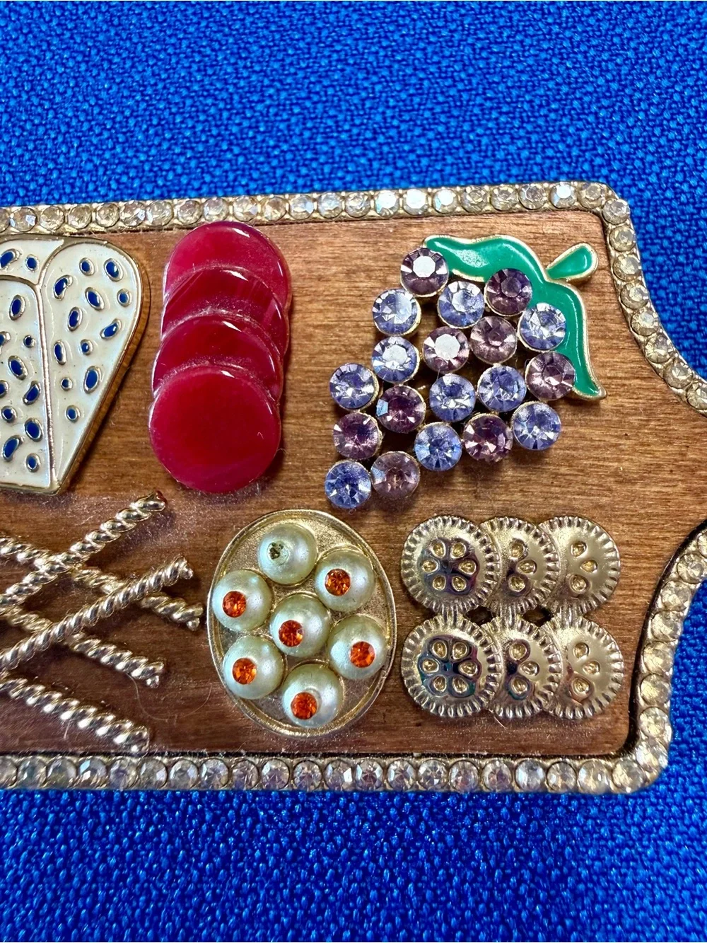 BaubleBar Gold-Tone Charcuterie Board Bottle Opener with Multicolor Accents